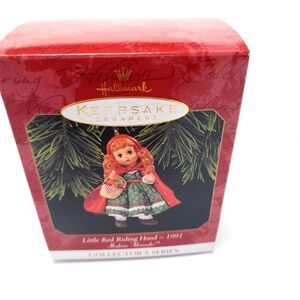Vintage 1997 Hallmark Keepsake Christmas Ornament Little Red Riding Hood